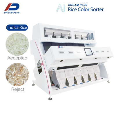 384 کانال CCD Race Color Sorter Machine 6 Chutes