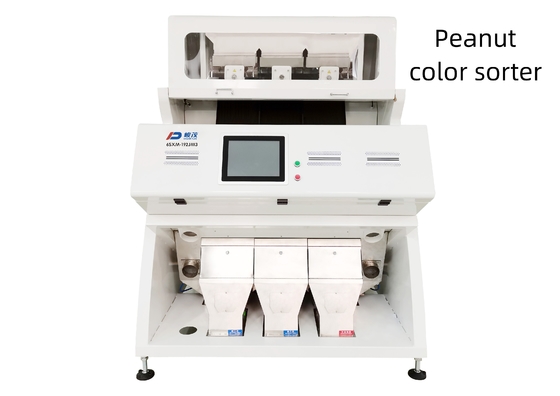 با کارایی بالا CCD Peanut Color Sorter 192 Channel 3 Chute
