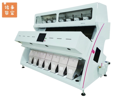 Intelligent 7 Chute Color Sorter با ظرفیت بالا برای دانه ها