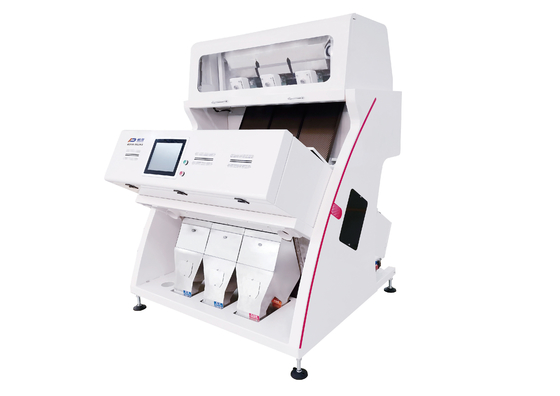 CCD Agriculture Wheat Color Sorter Machine 3 Chutes 192 Channel