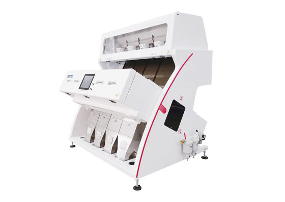 RGB CCD Corn Grain Wheat Color Sorter Machine 4 Chutes 256 Channel