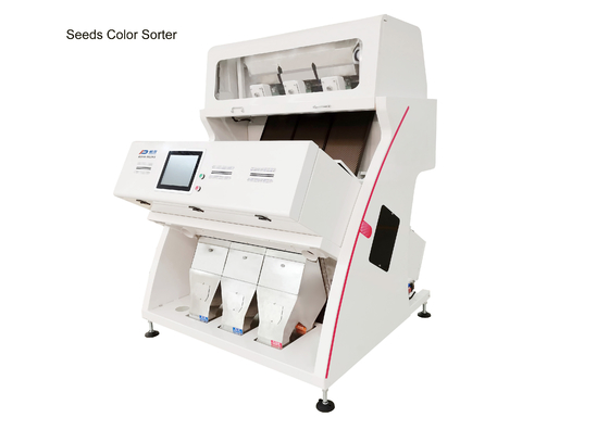 3 Chutes Seeds Color Sorter با مرتب سازی ثانویه