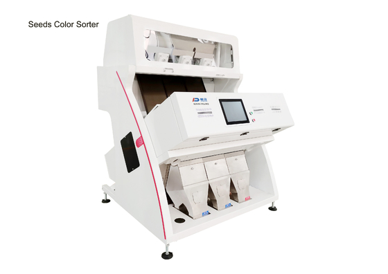3 Chutes Seeds Color Sorter با مرتب سازی ثانویه
