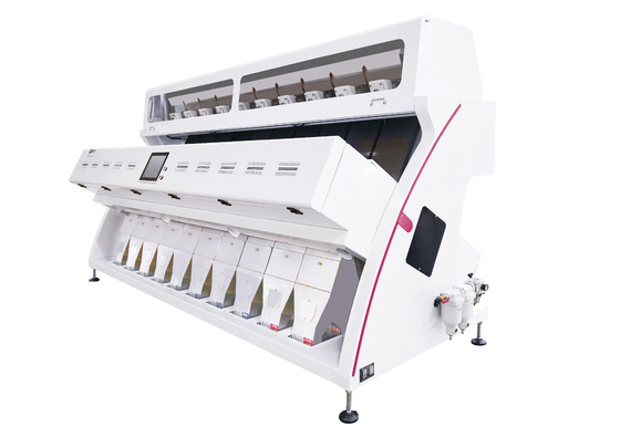 Agriculture Grain Wheat Sorter Optical CCD RGB 10 Chutes 640 Channels