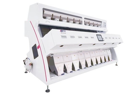 Agriculture Grain Wheat Sorter Optical CCD RGB 10 Chutes 640 Channels