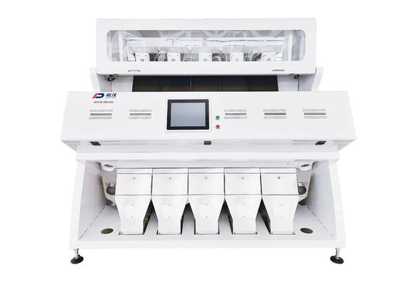 CCD RGB Optical Bean Grain Sorter 5 Chutes 320 Channels