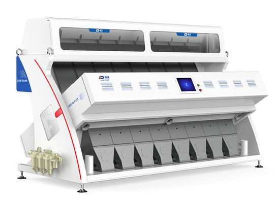 برنج با ظرفیت بالا Sorter color 8 Chutes Chromatic Frequency Ejector