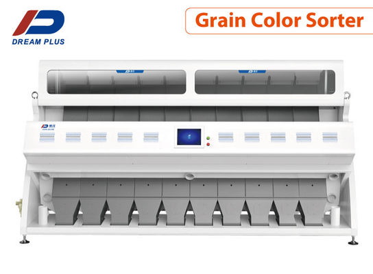 Intelligent 10 Chutes Optical Grain Color Sorter 6 - 7t/H ظرفیت 640 کانال