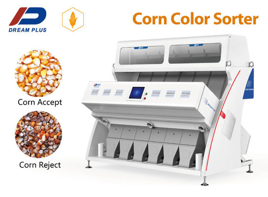 6 Chute 384 Channel 220V Ccd Color Sorter For Corn