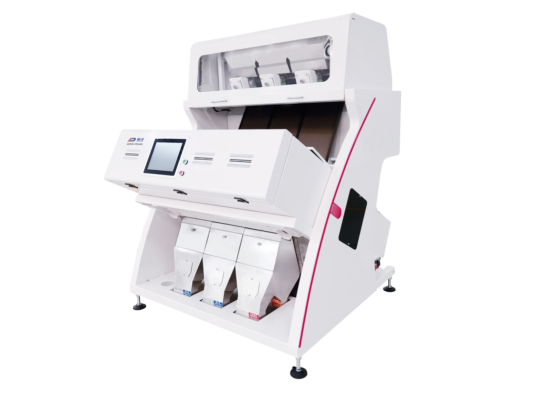 CCD Agriculture Wheat Color Sorter Machine 3 Chutes 192 Channel