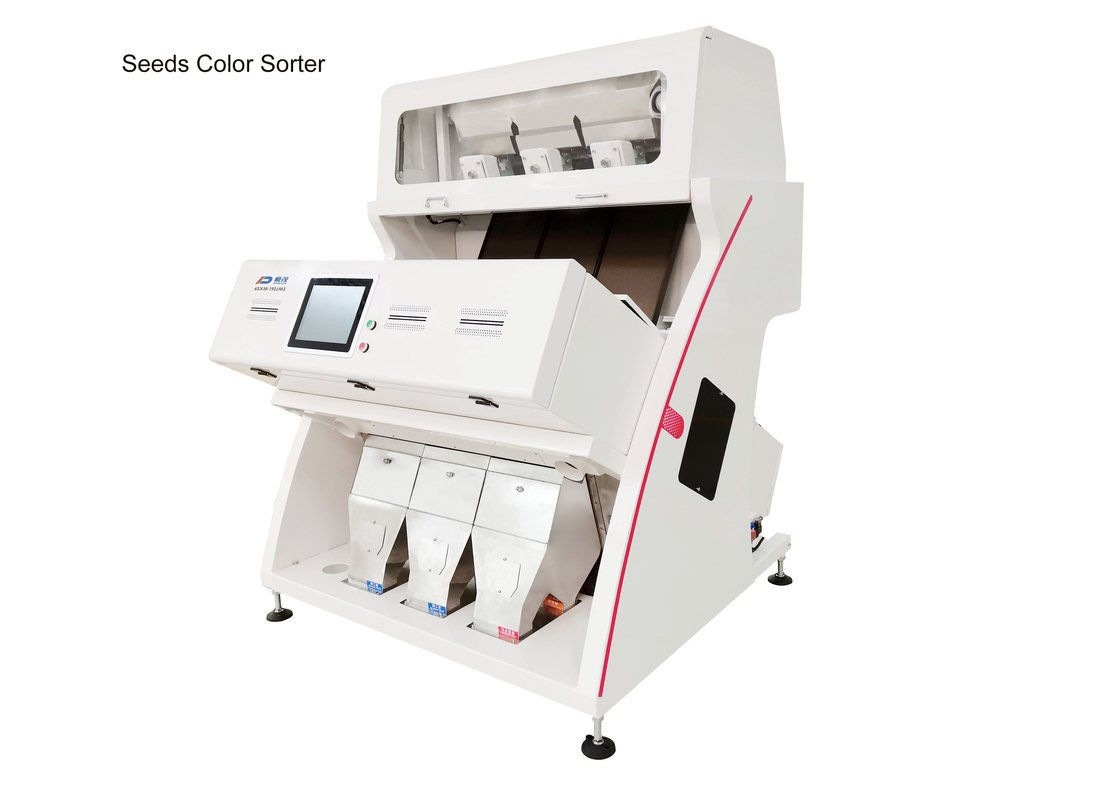 3 Chutes Seeds Color Sorter با مرتب سازی ثانویه