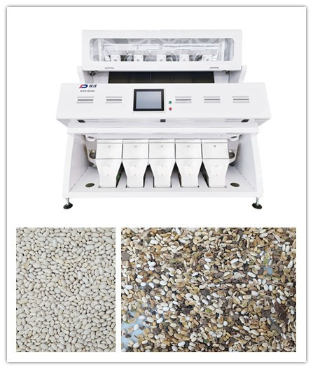 CCD RGB Optical Bean Grain Sorter 5 Chutes 320 Channels