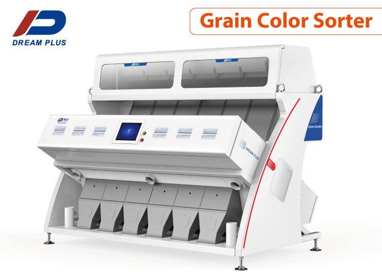6 Chutes Grain Color Sorter RGB دستگاه جدا کننده رنگ با خروجی فرکانس بالا