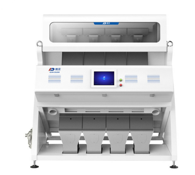 مرتب کننده رنگ برنج مشکی قهوه ای مشکی با CCD 4096 پیکسل